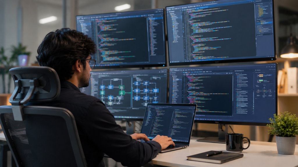 how hcs 411gits software built