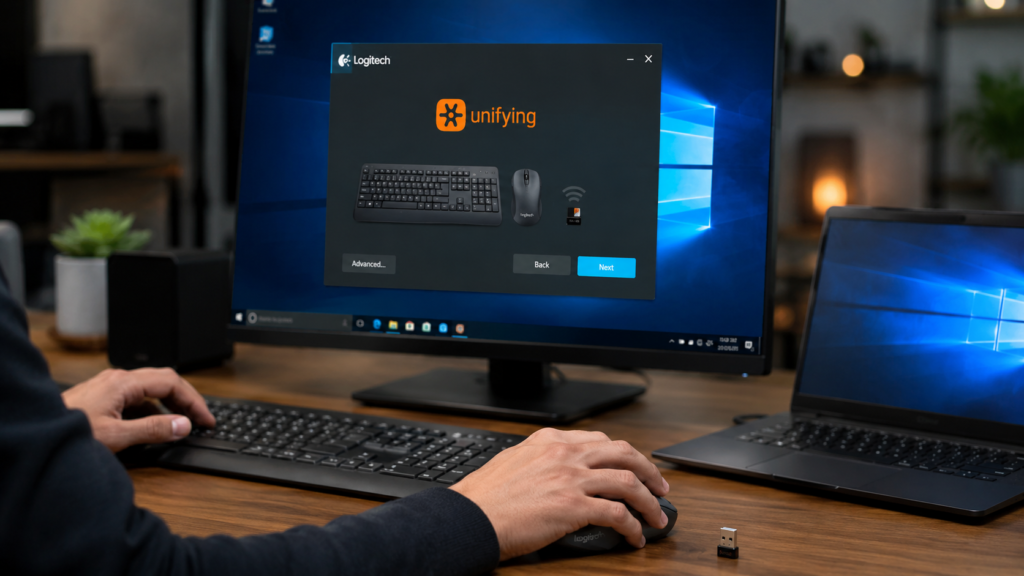logitech unifying software download