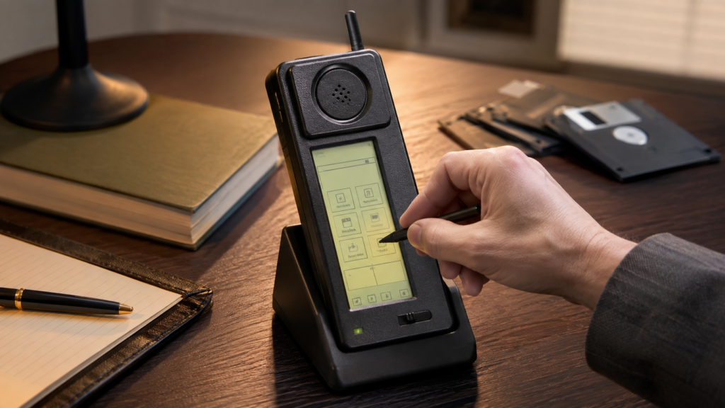 when was the first touchscreen smartphone made
