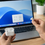 how to connect airpods to laptop