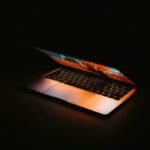 Laptop overheating with heat glow