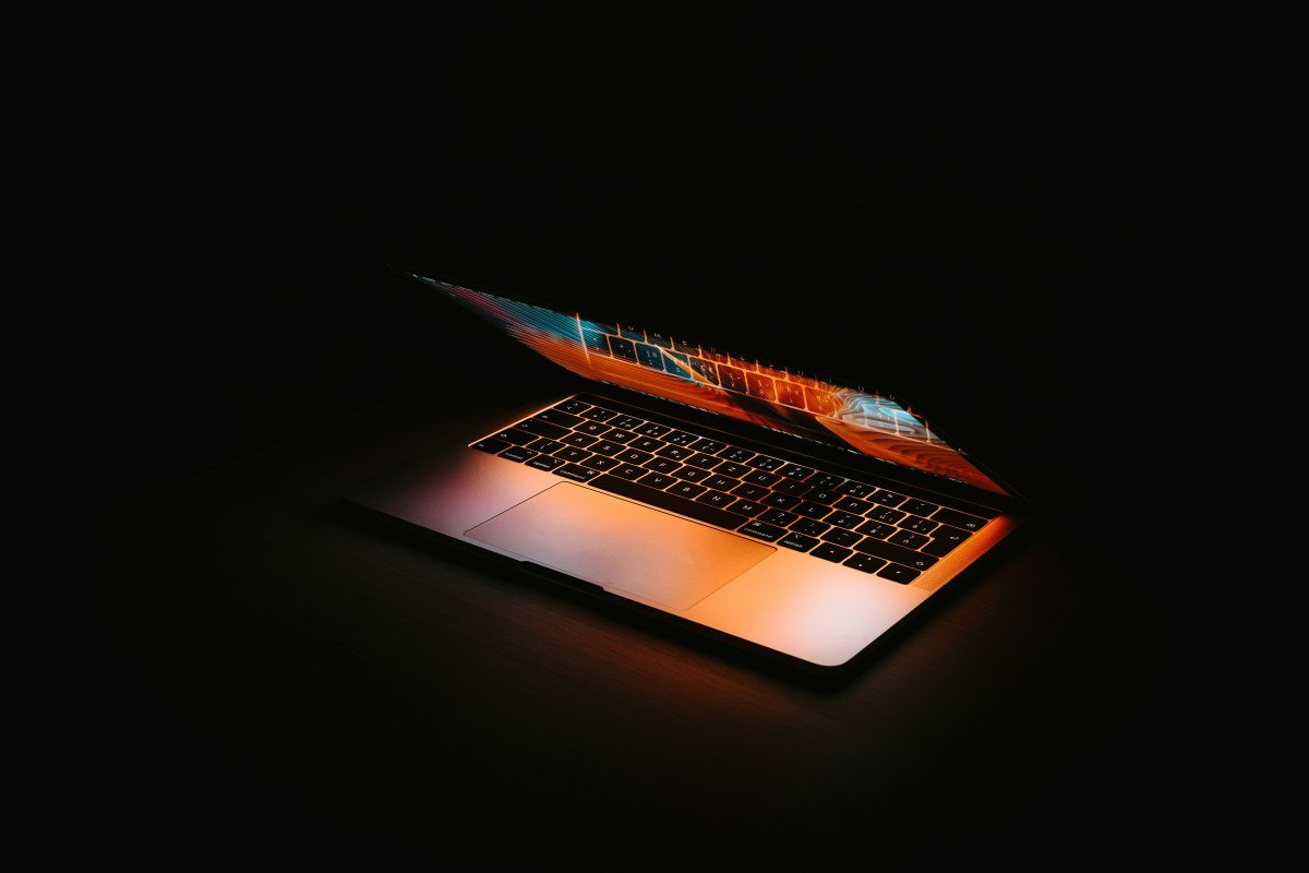 Laptop overheating with heat glow